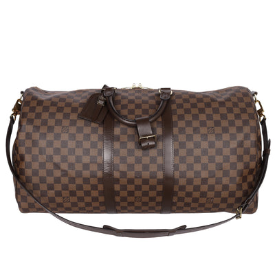 Damier Ebene Keepall Bandouliere 55