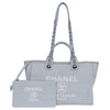 Mixed Fibers Medium Deauville Tote Baby Blue (Authentic Pre-Owned)