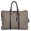 GG Canvas Monogram Briefcase Travel Bag (Authentic Pre-Owned)