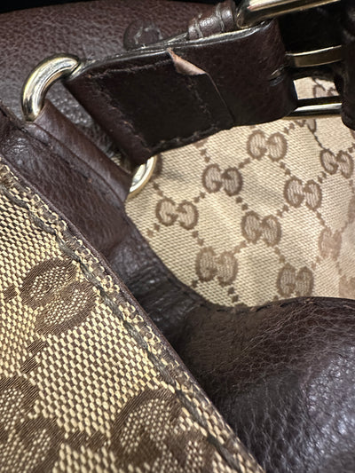 Charlotte Canvas Hobo Bag