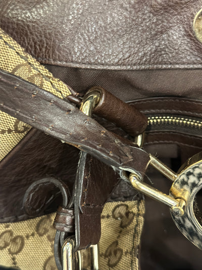 Charlotte Canvas Hobo Bag