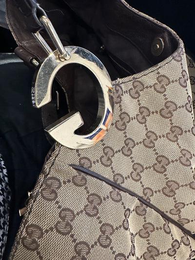 Charlotte Canvas Hobo Bag