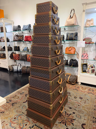 Monogram Alzer 11 Piece Stacking Hard Case Trunks