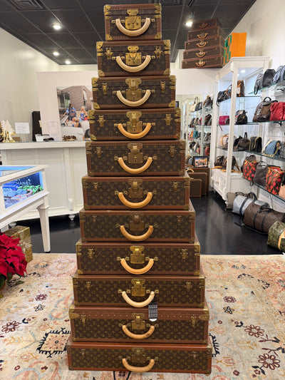 Monogram Alzer 11 Piece Stacking Hard Case Trunks