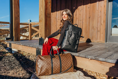 Monogram Macassar Keepall Bandouliere 55