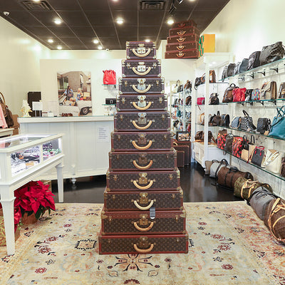 Monogram Alzer 11 Piece Stacking Hard Case Trunks