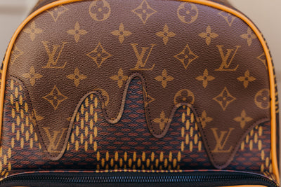 Patchwork Monogram Campus Wave Backpack