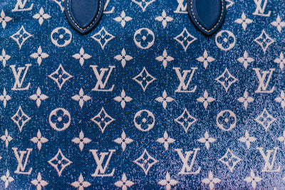 Monogram Jacquard Denim Onthego MM