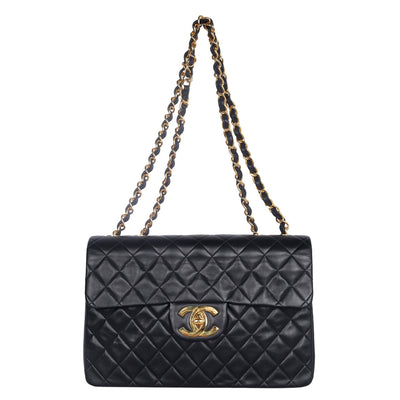 Quilted Jumbo Classic Flap Bag