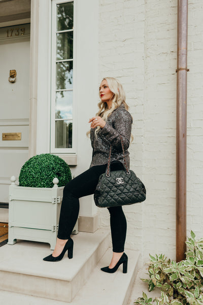 Quilted Leather Shoulder Bag