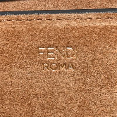 Vitello King Luxor Fendi Touch Shoulder Bag Black