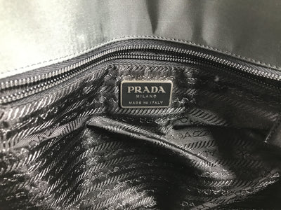 Authentic Prada nylon crossbody faded bag os made in italy