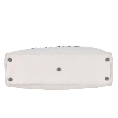 Sports Quilted Handbag White