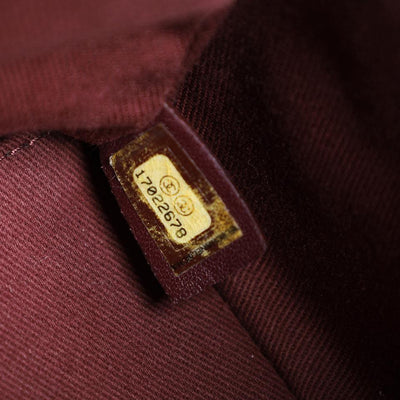 Leather Quilted Cambon Shoulder Bag