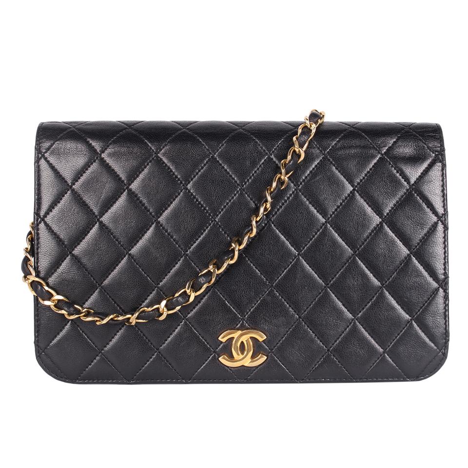 CC Lambskin Quilted Small Single Flap Bag (Authentic Pre-Owned)