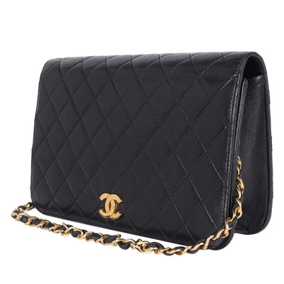 Lambskin Quilted Single Flap Bag