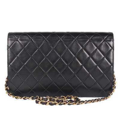 CC Lambskin Quilted Small Single Flap Bag