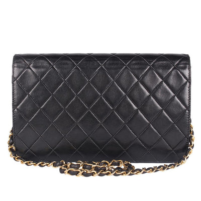 Lambskin Quilted Single Flap Bag