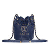 CC Drawstring Deauville Bucket Crossbody Bag (Authentic Pre-Owned)