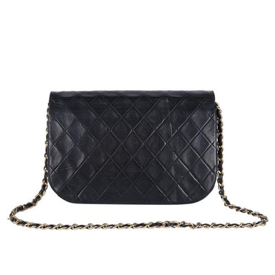 Classic Double Flap Quilted Lambskin Leather Shoulder Bag