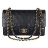 Classic Double Flap Bag Quilted Lambskin Medium (Authentic Pre-Owned)