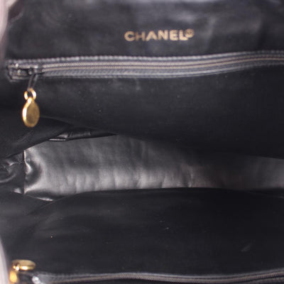 leather chanel backpack