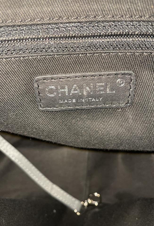 Chanel Boy Red Patent Leather Shopper Bag (Pre-Owned)