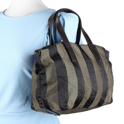 Pequin  Logo Tote Satchel