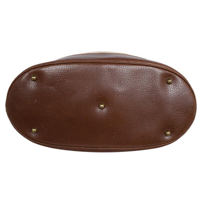 GG Leather Bucket Drawstring Cross Body Bag