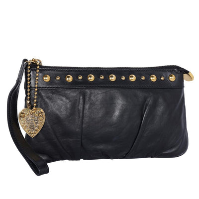 GG Leather Hysteria Clutch Wristlet