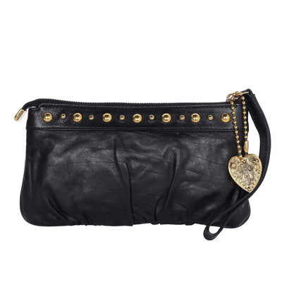 GG Leather Hysteria Clutch Wristlet