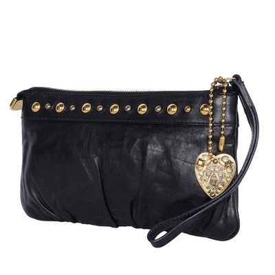 GG Leather Hysteria Clutch Wristlet