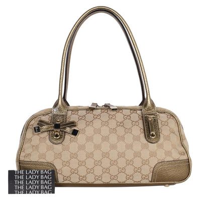 GG Monogram Princy Boston Shoulder Bag