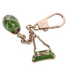 Gucci Gold Cap Motif Keychain (Authentic Pre-Owned)