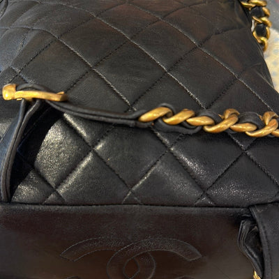 Duma Quilted Lambskin Leather Backpack