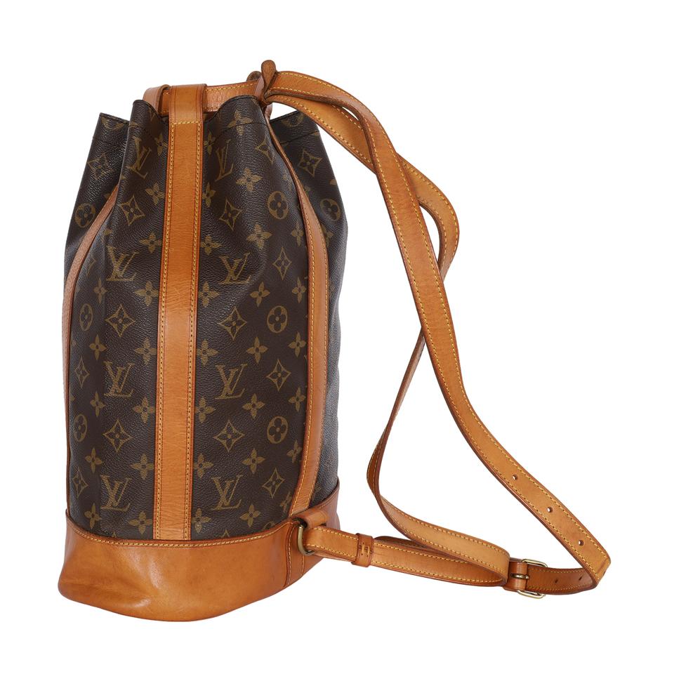 Louis Vuitton Monogram Randonnee GM Drawstring Bucket Sling Bag