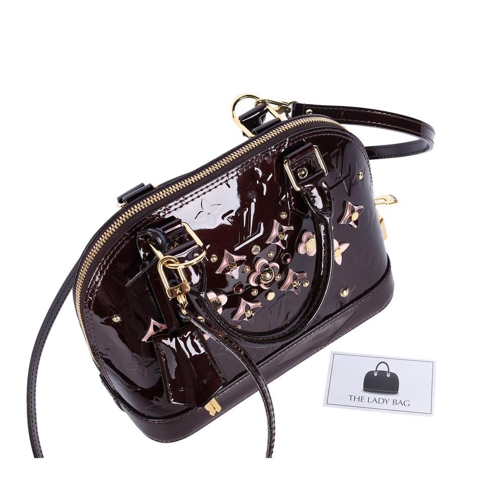 Louis Vuitton Vintage Two-Tone Vernis Rayures Limited Edition Alma BB  Bandoulière Patent Leather Handbag, Best Price and Reviews