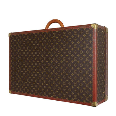 Monogram Alzer 75 Hard Case Trunk Weekend Travel Bag (Authentic Pre-Owned)