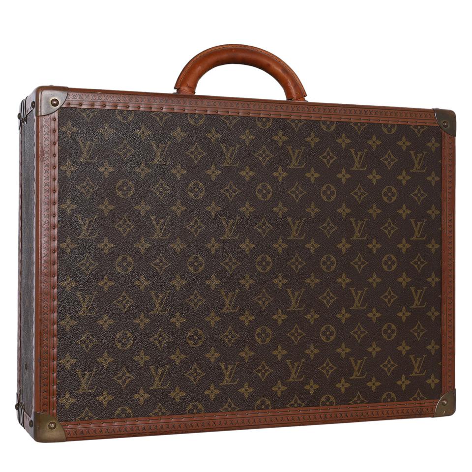 Louis Vuitton bisten trunk Travel Case/Overseas Suitcase, LV Monogram Hard  Case' For Sale at 1stDibs