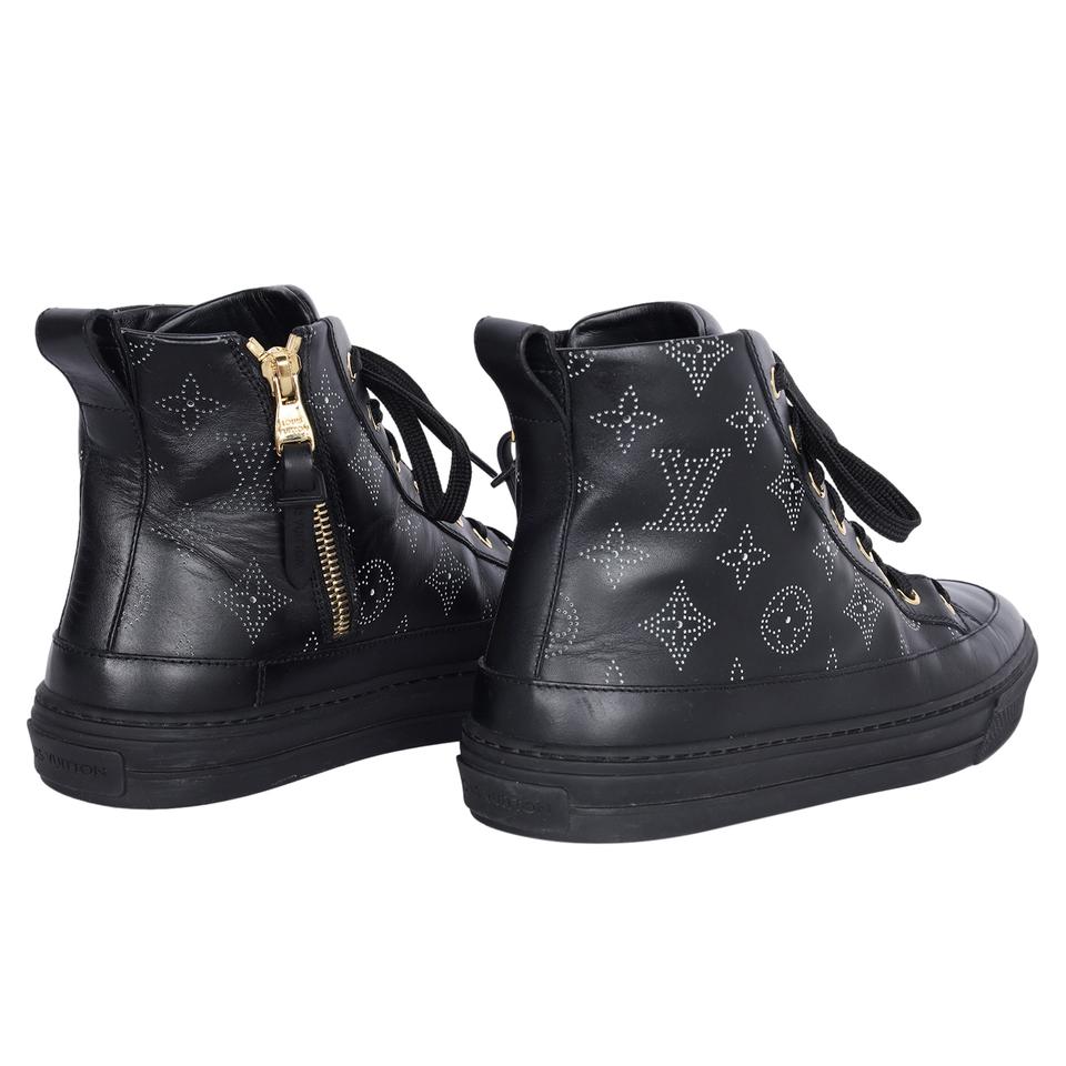 Trainer sneaker boot high leather high trainers Louis Vuitton