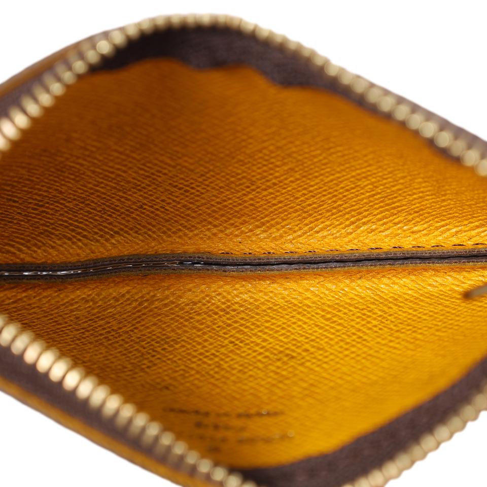 Louis Vuitton Rare Yellow Epi Leather Pochette Cles Key Pouch