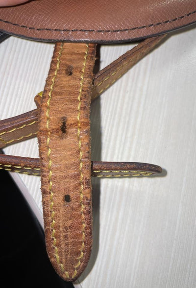 Chantilly Pm Brown Monogram Canvas Leather