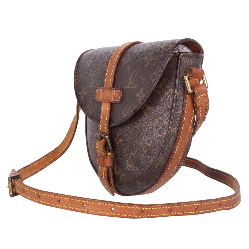 Chantilly PM Brown Monogram Canvas Leather (Authentic Pre-Owned)