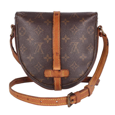 Chantilly Pm Brown Monogram Canvas Leather