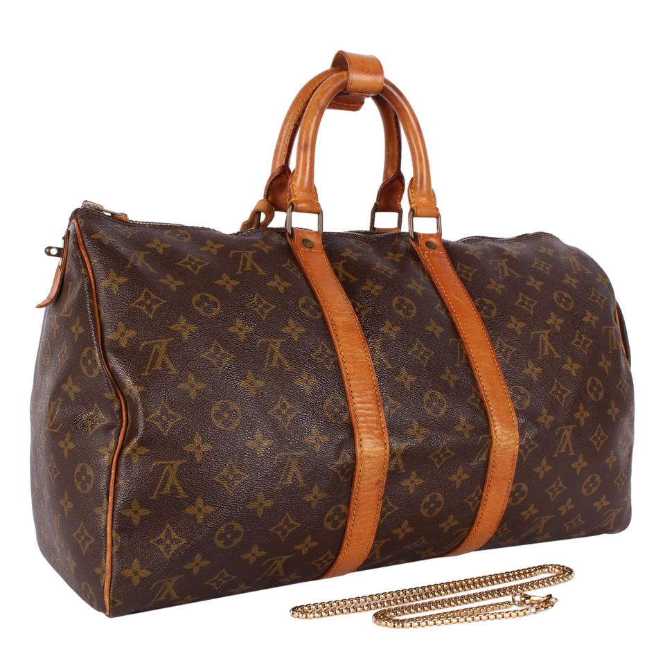 Louis Vuitton Monogram Keepall 45 Duffle Bag – The Lady Bag