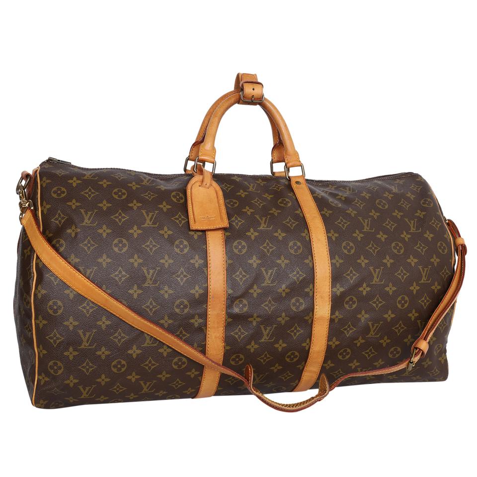 Louis Vuitton Keepall 60 Bandouliere Travel Shoulder Bag