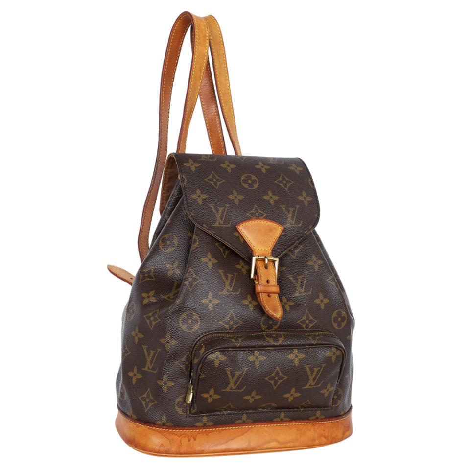 Auth louis vuitton montsouris monogram backpack, Luxury, Bags