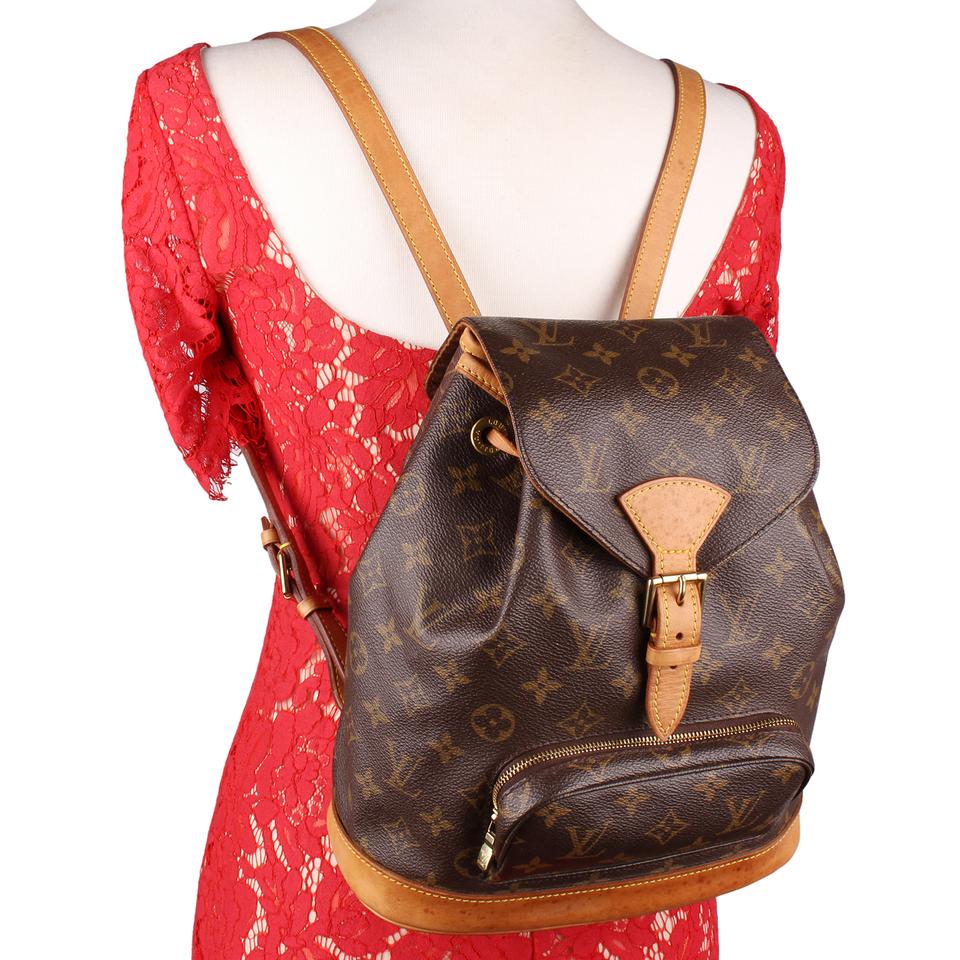 Louis Vuitton Montsouris mm Monogram Backpack Louis Vuitton Montsouris mm Monogram Backpack