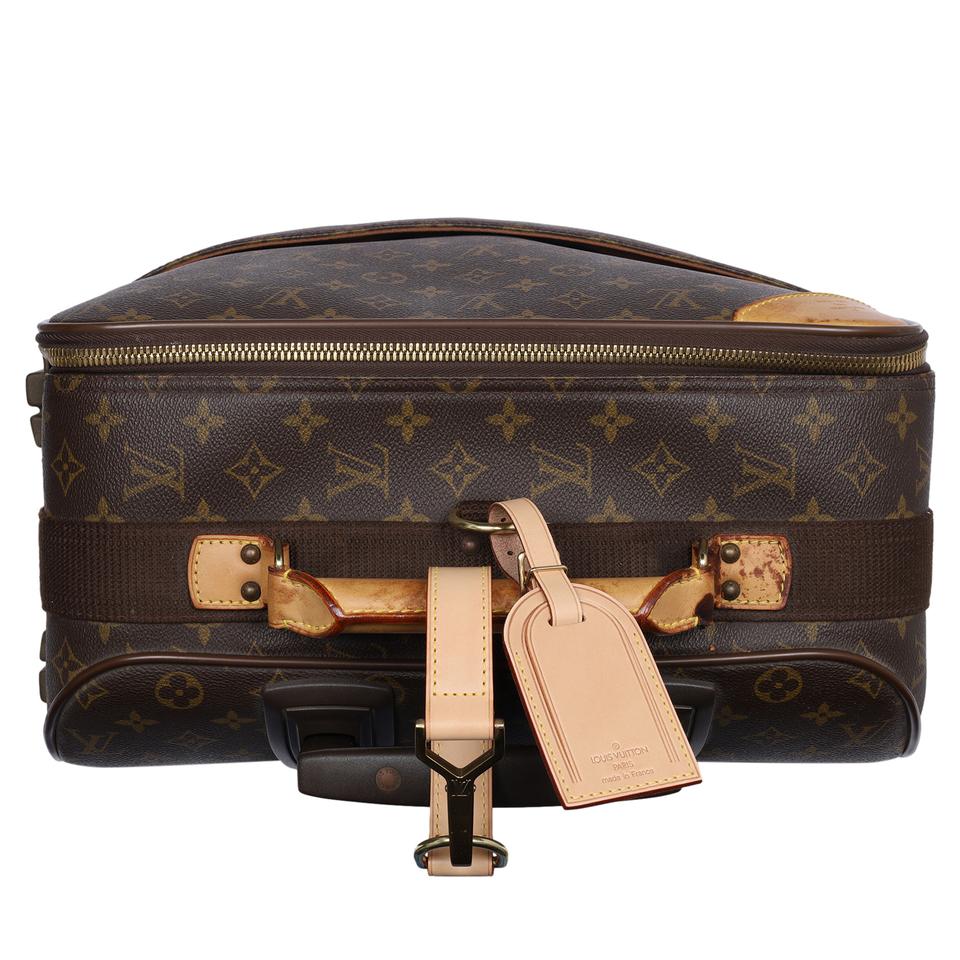 Authentic Louis Vuitton Monogram Pegase 55 Travel Suitcase M23294