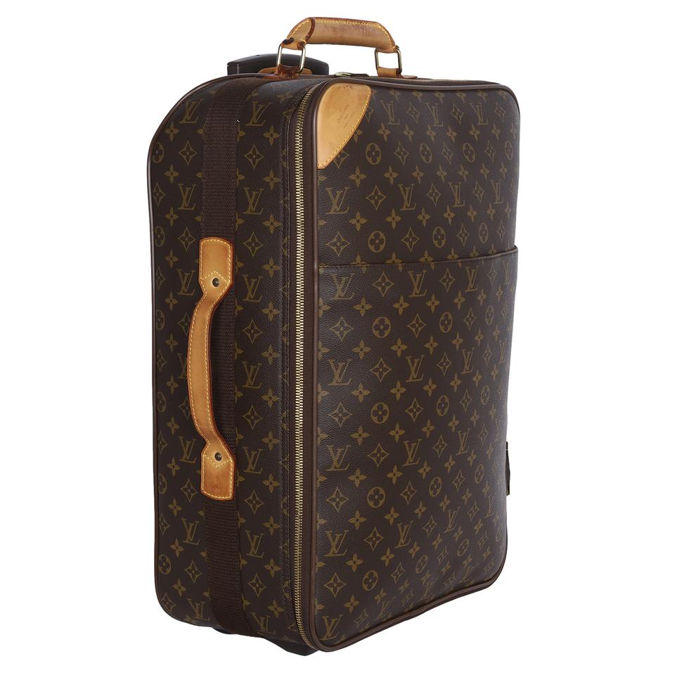 LOUIS VUITTON Pegase 60 Monogram Canvas Business Suitcase Travel Bag